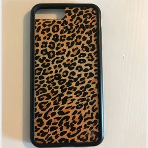 Wildflower Leopard/Cheetah iPhone 6/7/8 Plus Case